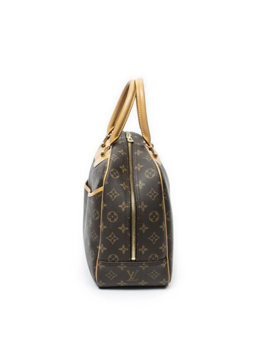 Louis Vuitton Deauville Brown Monogram Canvas Handbag - Picture 3 of 10